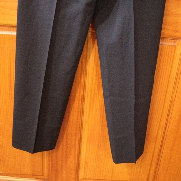 VESTIMENTA SPA Vintage Black Wool Pant Suit 3-Button Jacket Tailored 10 - Picture 5 of 16